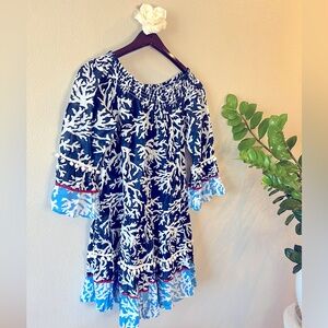 Debbie Katz South Beach, Boho-chic mini summer dress